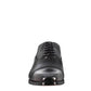 French toe shoes in black leather
